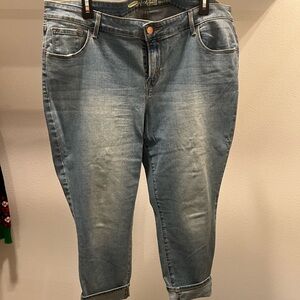 Old Navy Light Blue Women's Ankle Jeans